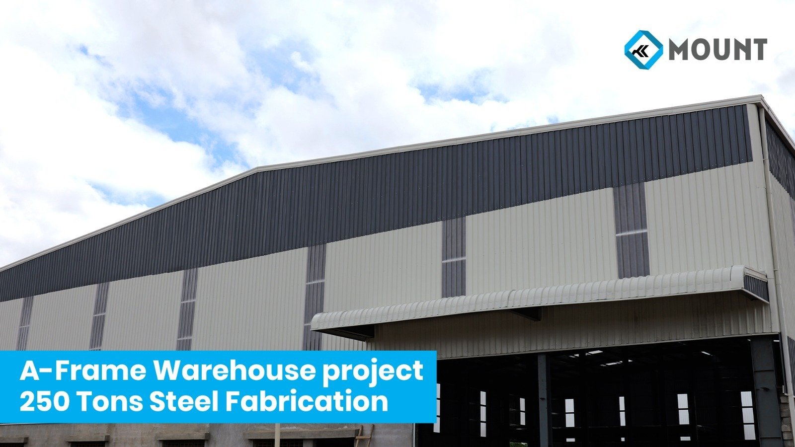 Inside Our Latest Mezzanine Concept A-Frame Warehouse Project in Devanahalli: 60,000 SQFT & 250 Tons Steel Fabrication